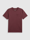 T-shirt regular gładki męski