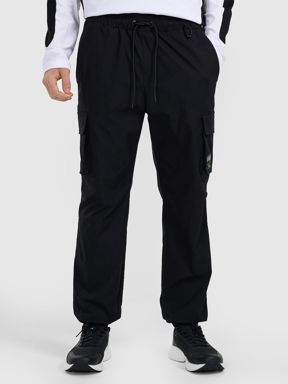 Spodnie casual cargo męskie