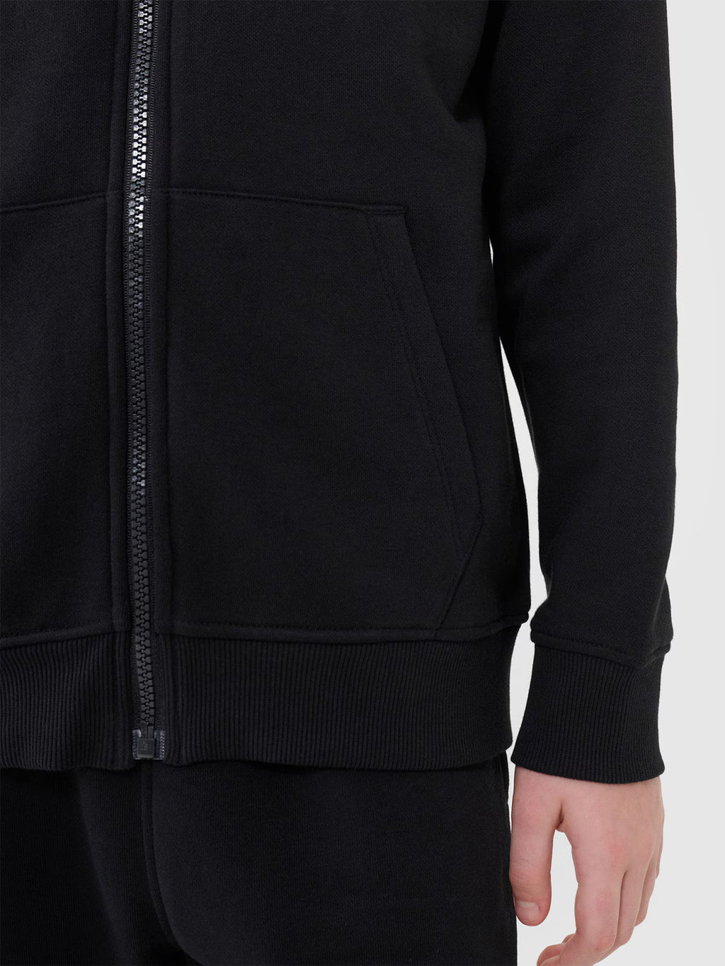 Bluza dresowa rozpinana z kapturem chłopięca