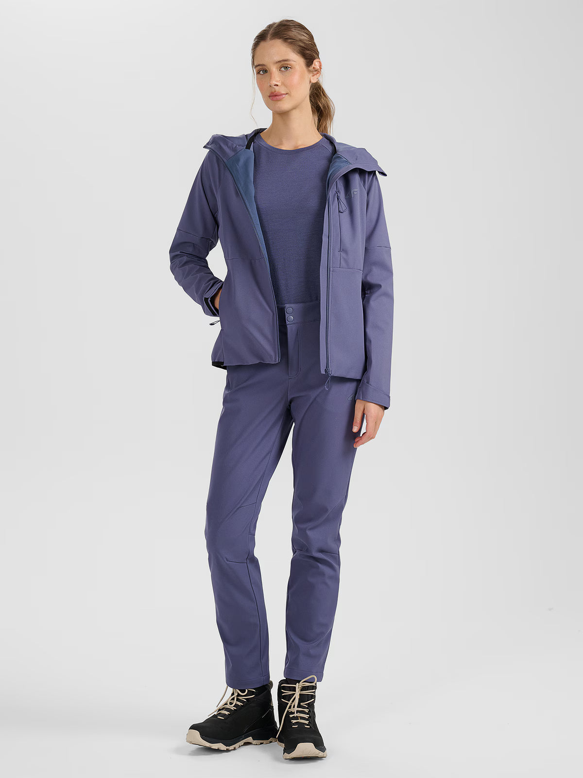 Kurtka softshell wiatroodporna membrana 10000 damska