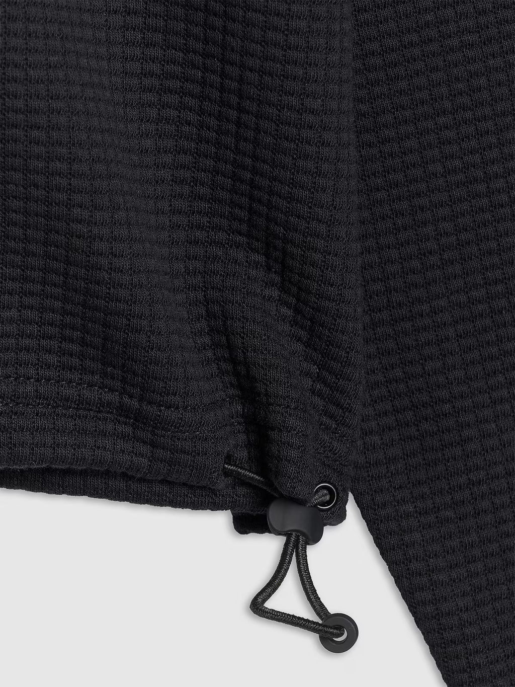 Bluza dresowa z waflowej dzianiny damska
