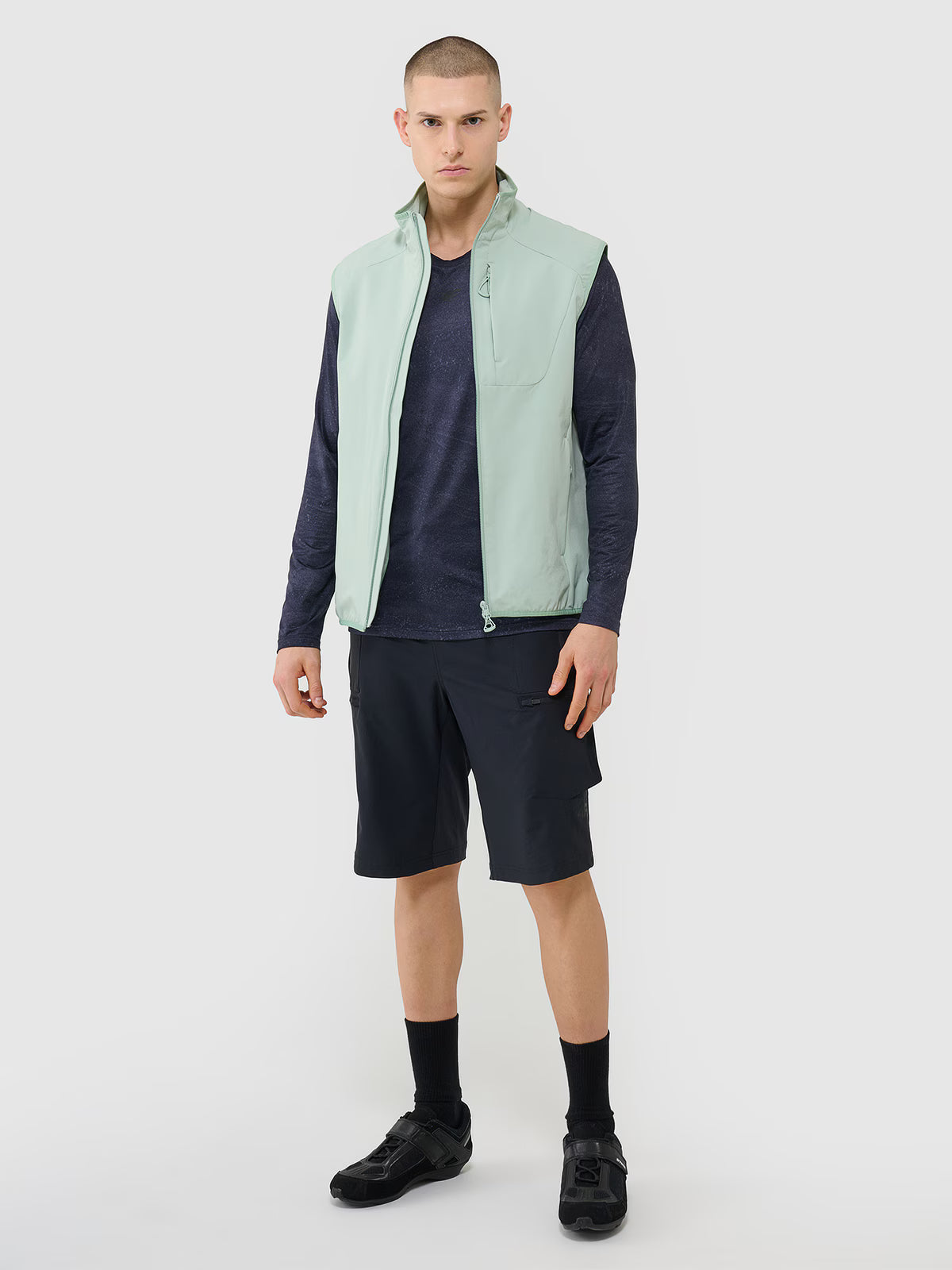 Koszulka rowerowa z długim rękawem męska