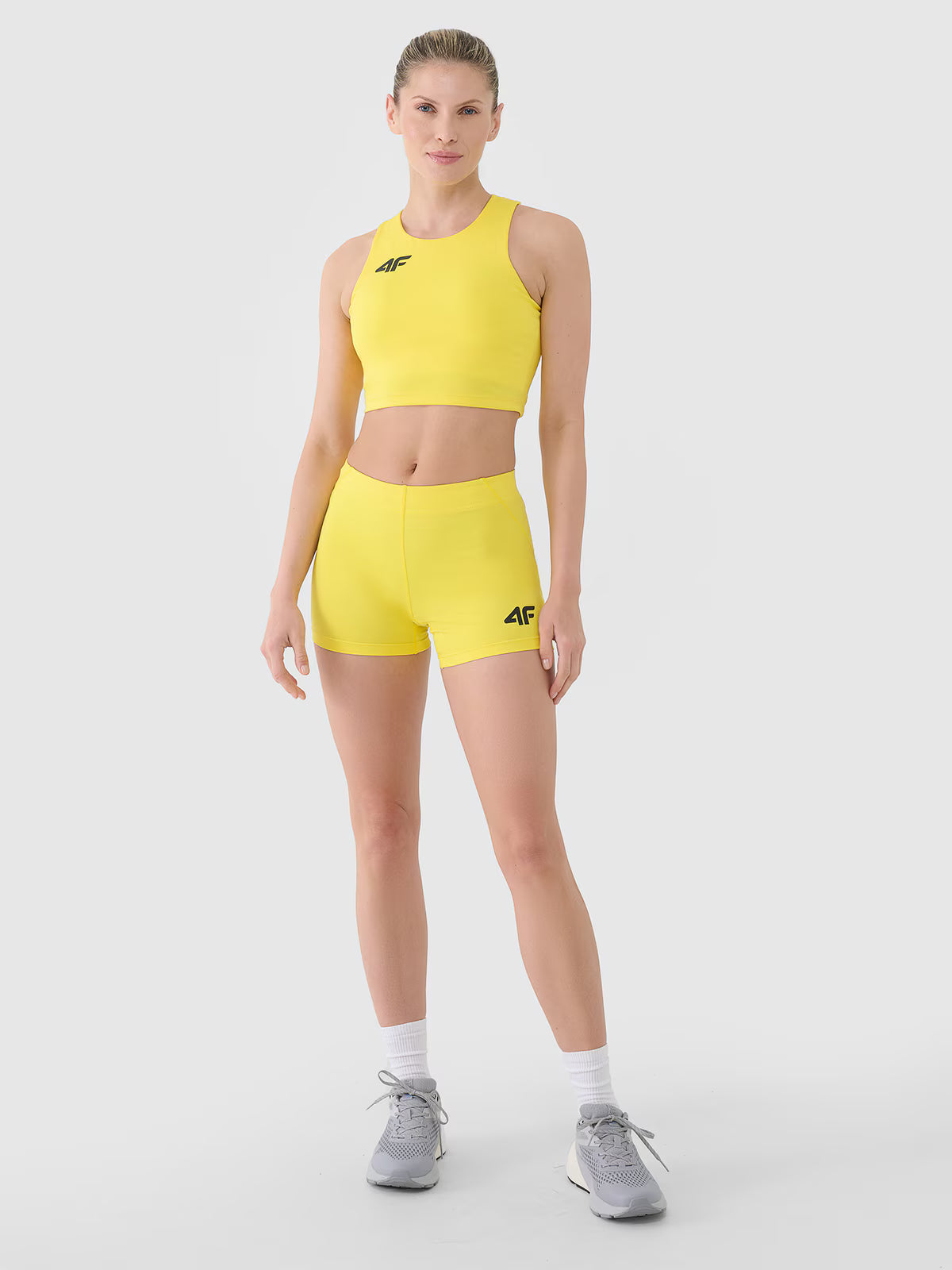 Legginsy krótkie treningowe damskie