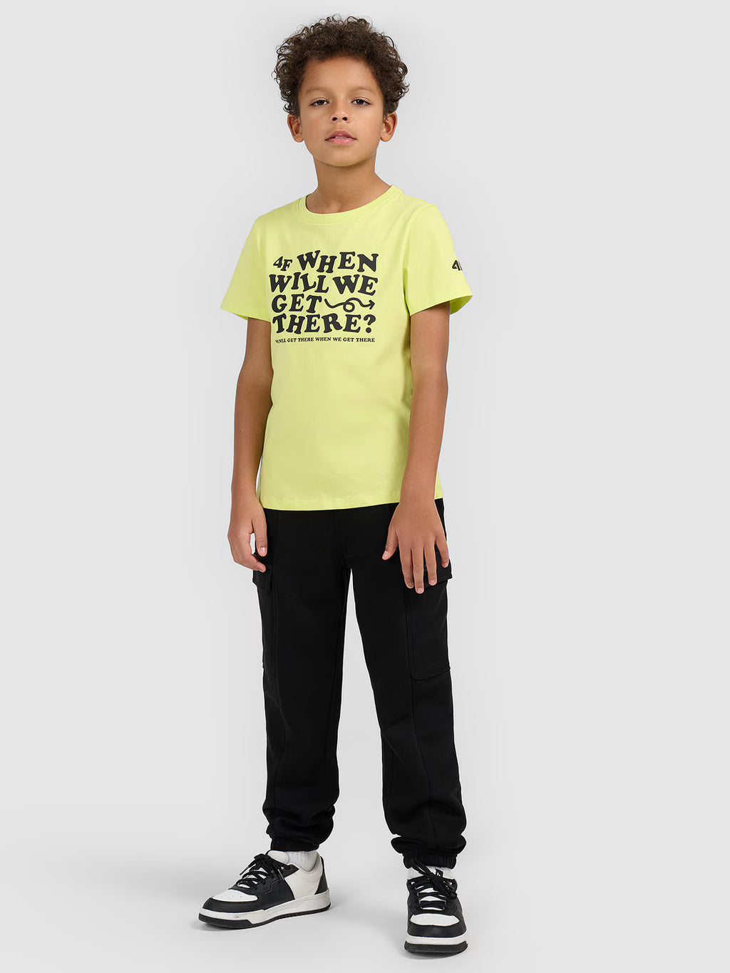T-shirt regular z nadrukiem chłopięcy