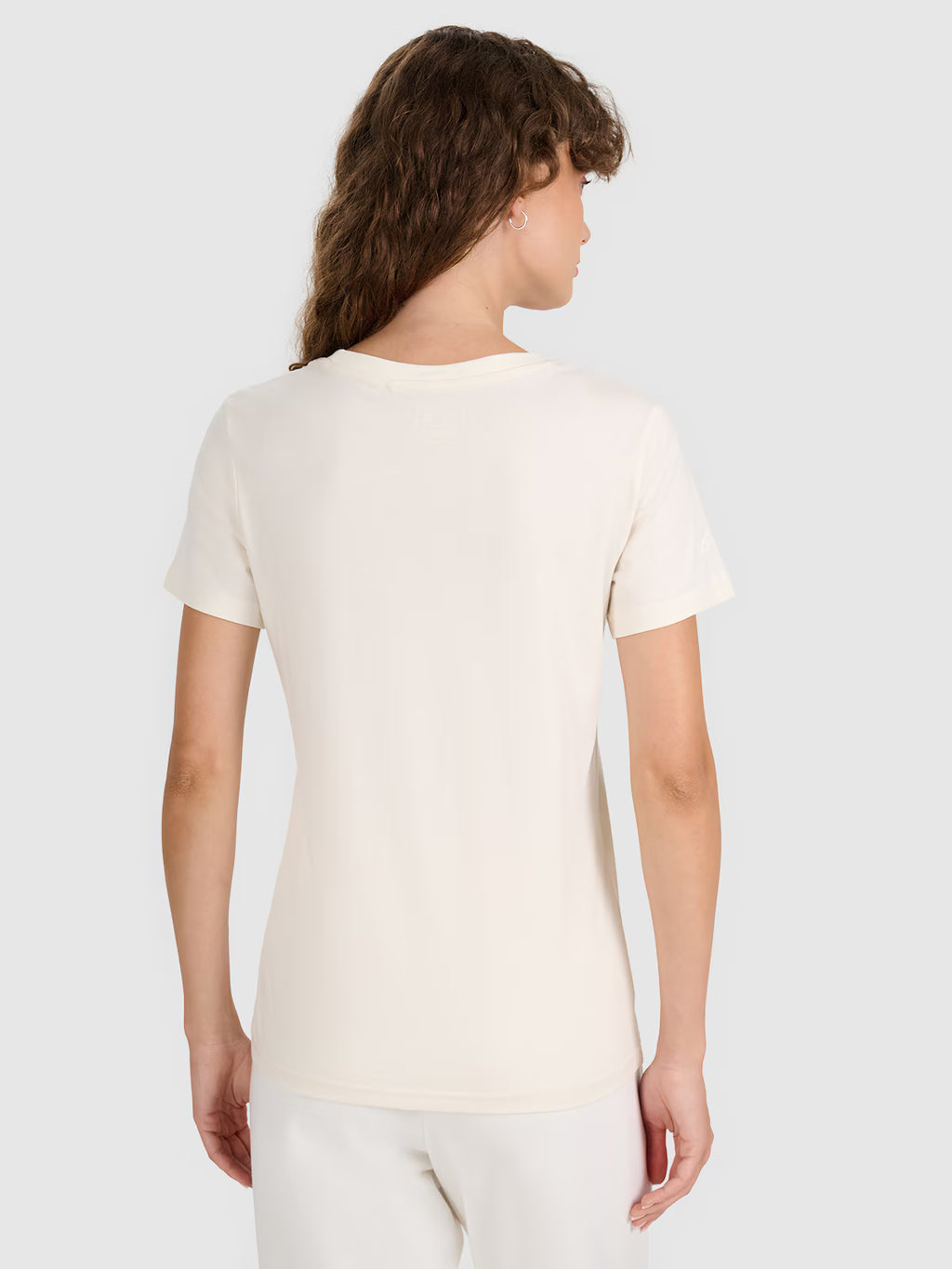 T-shirt regular z nadrukiem damski