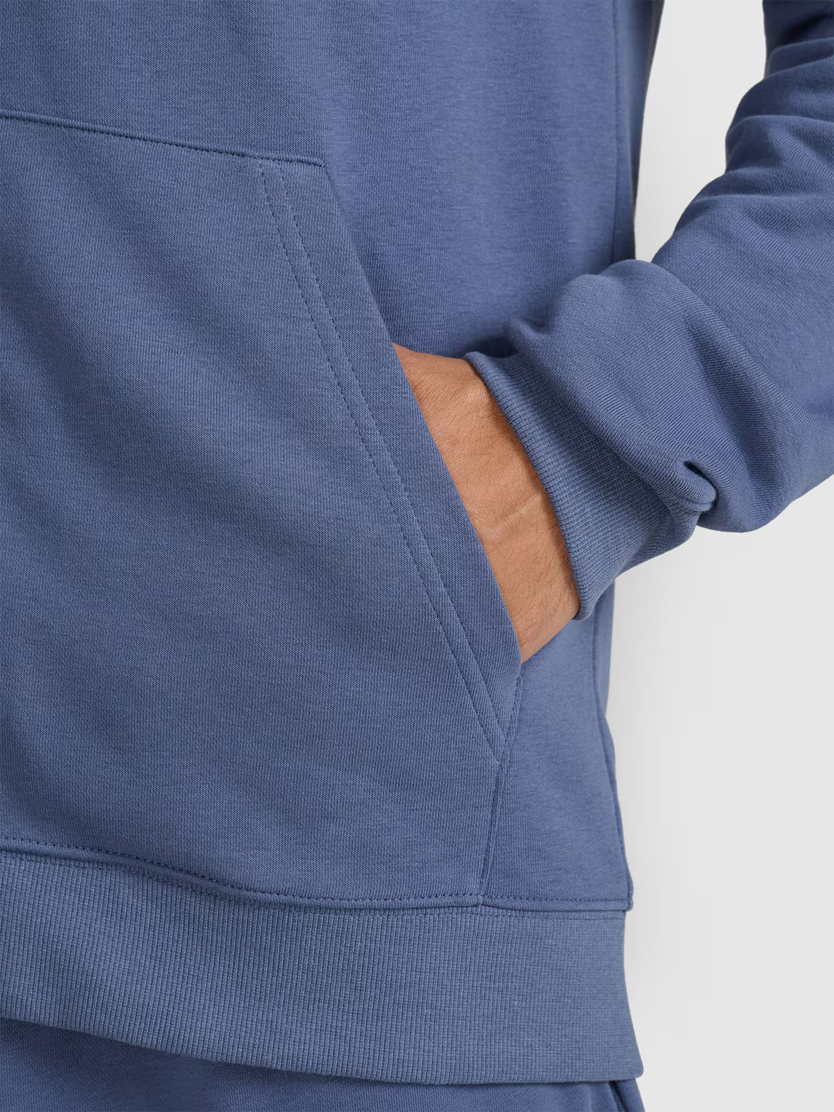 Bluza dresowa rozpinana z kapturem męska