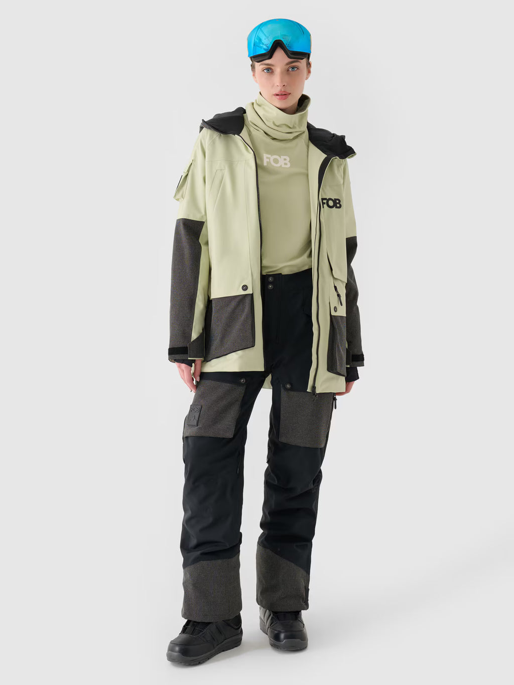 Kurtka snowboardowa membrana 10000 damska