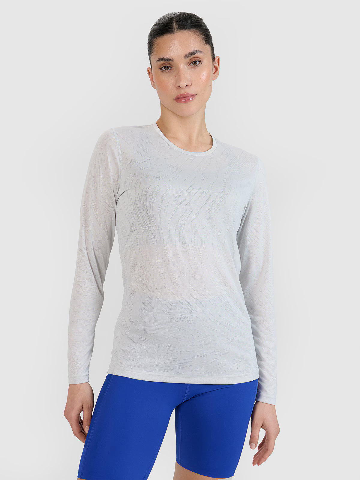 Longsleeve do biegania szybkoschnący damski