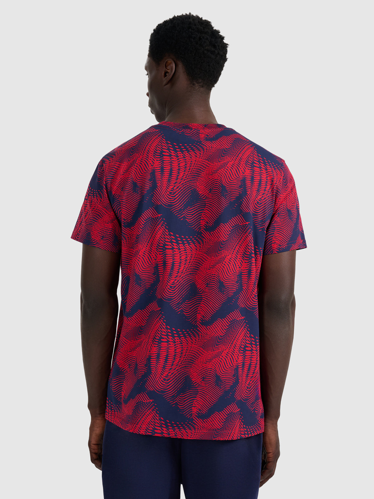 T-shirt regular z nadrukiem męski