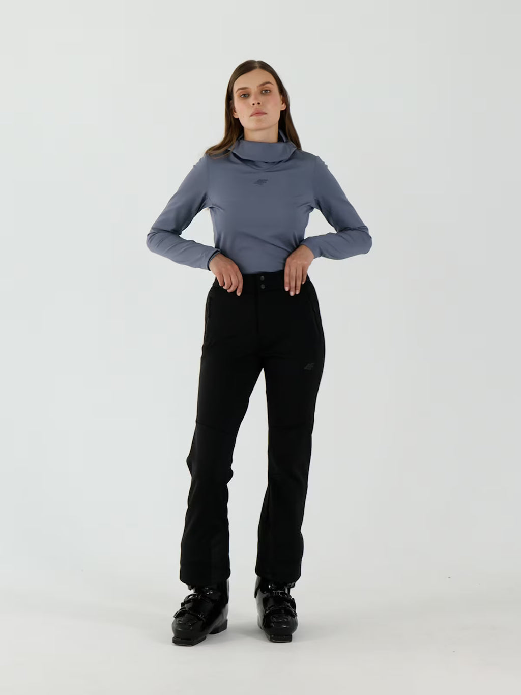 Spodnie narciarskie softshellowe membrana 10000 damskie