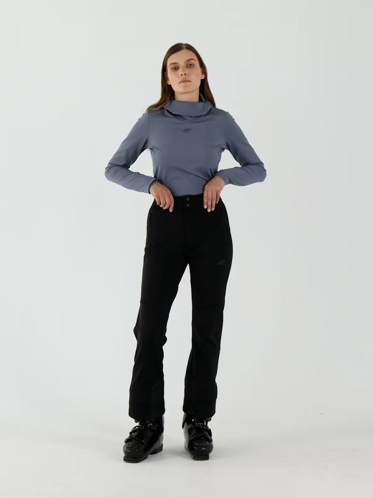Spodnie narciarskie softshellowe membrana 10000 damskie