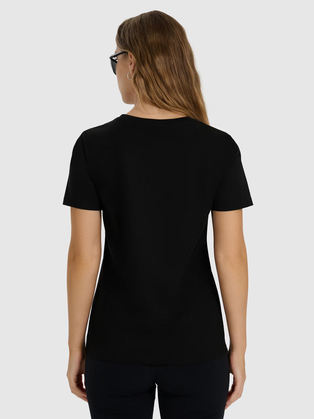 T-shirt regular gładki damski