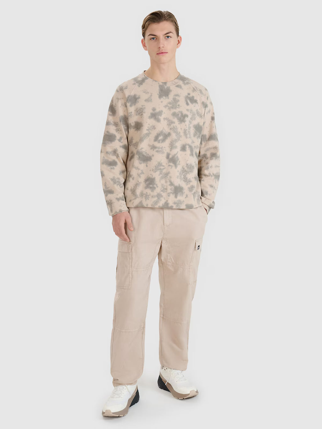 Spodnie casual cargo męskie