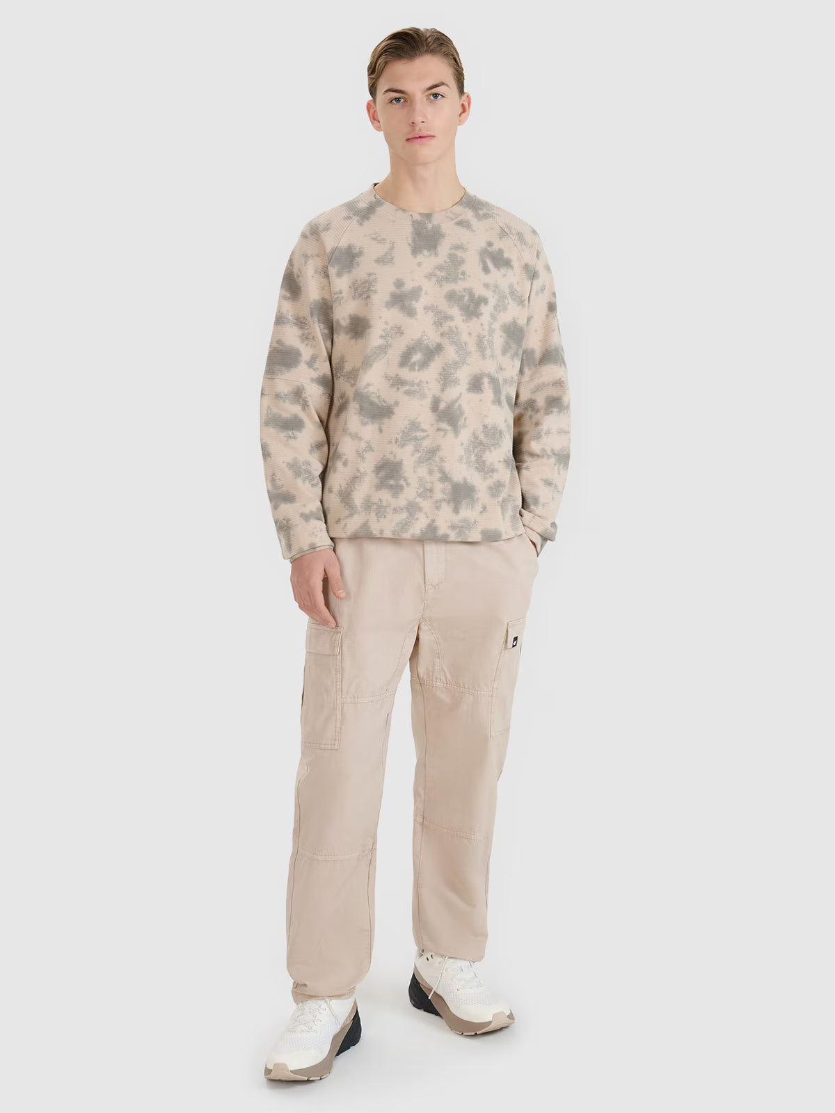 Spodnie casual cargo męskie