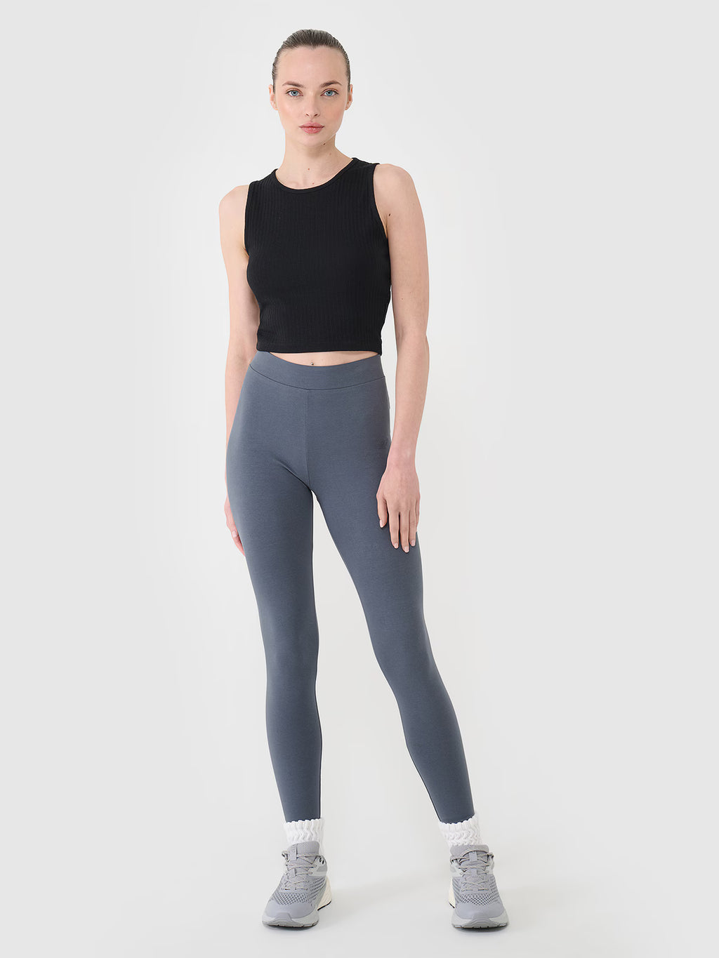 Legginsy dzianinowe damskie