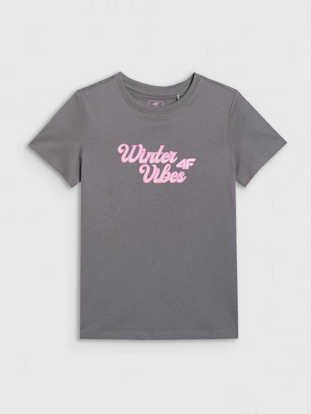 T-shirt regular z nadrukiem dziewczęcy