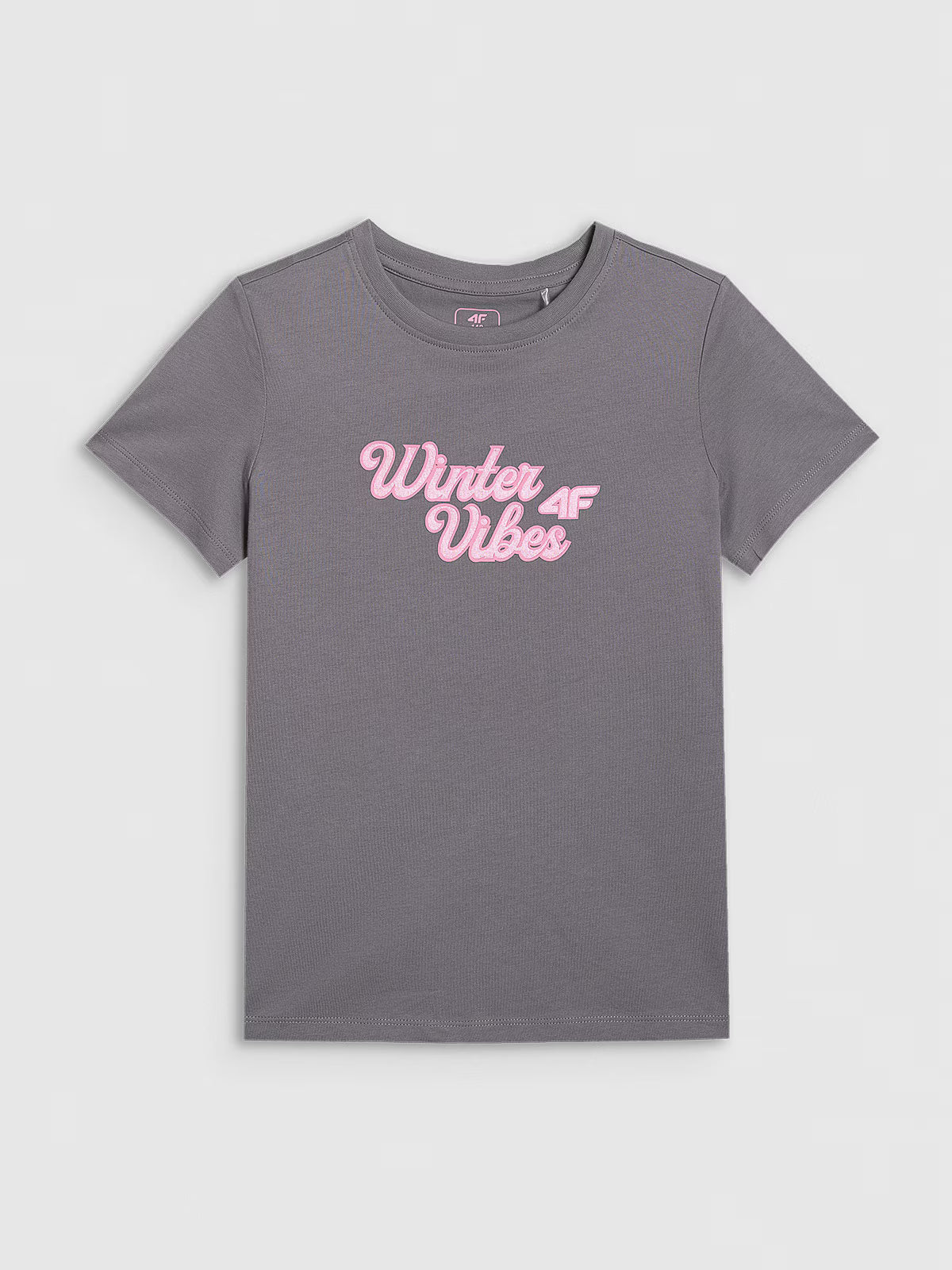 T-shirt regular z nadrukiem dziewczęcy