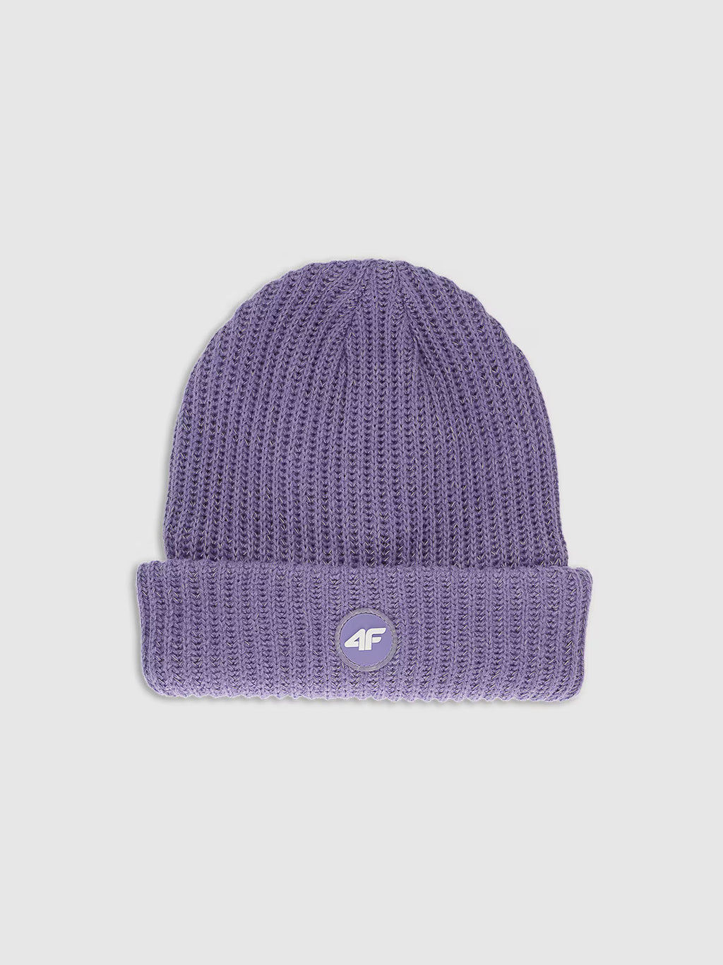 Czapka beanie odblaskowa dziewczęca