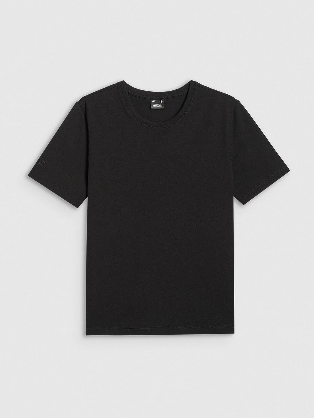 T-shirt regular gładki damski