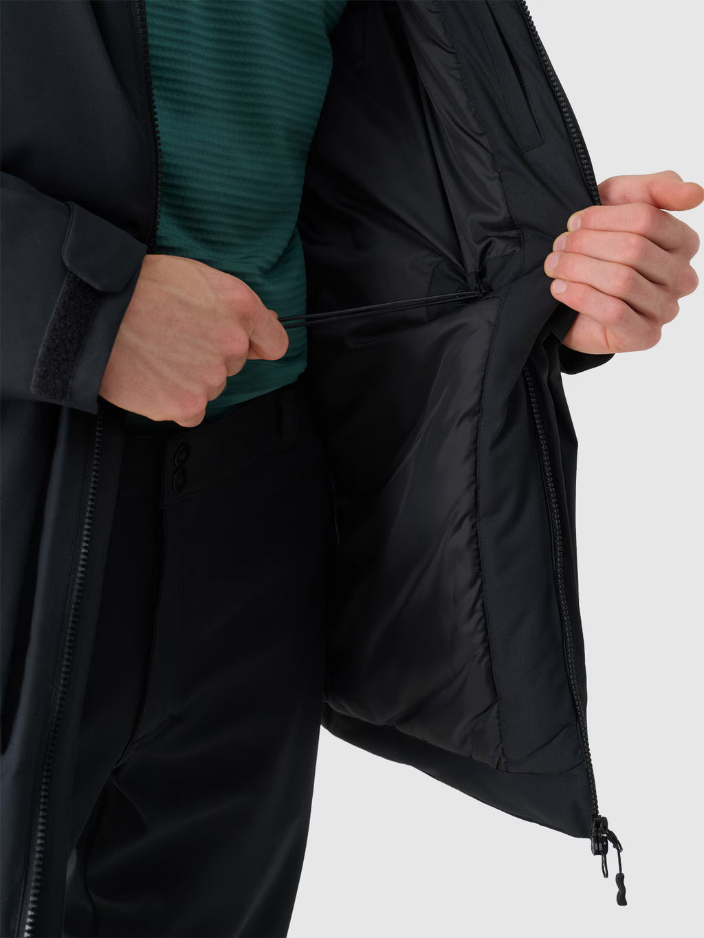 Parka przejściowa membrana 8000 męska
