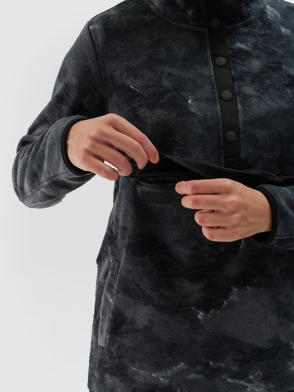 Polar ze stójką oversize damski