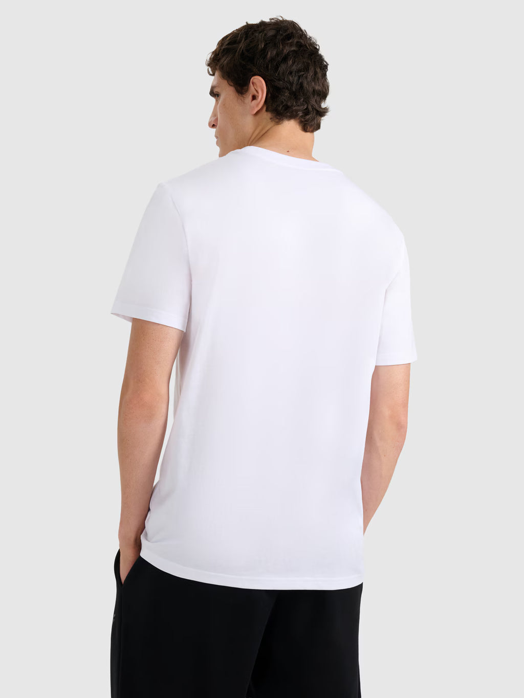 T-shirt regular gładki męski