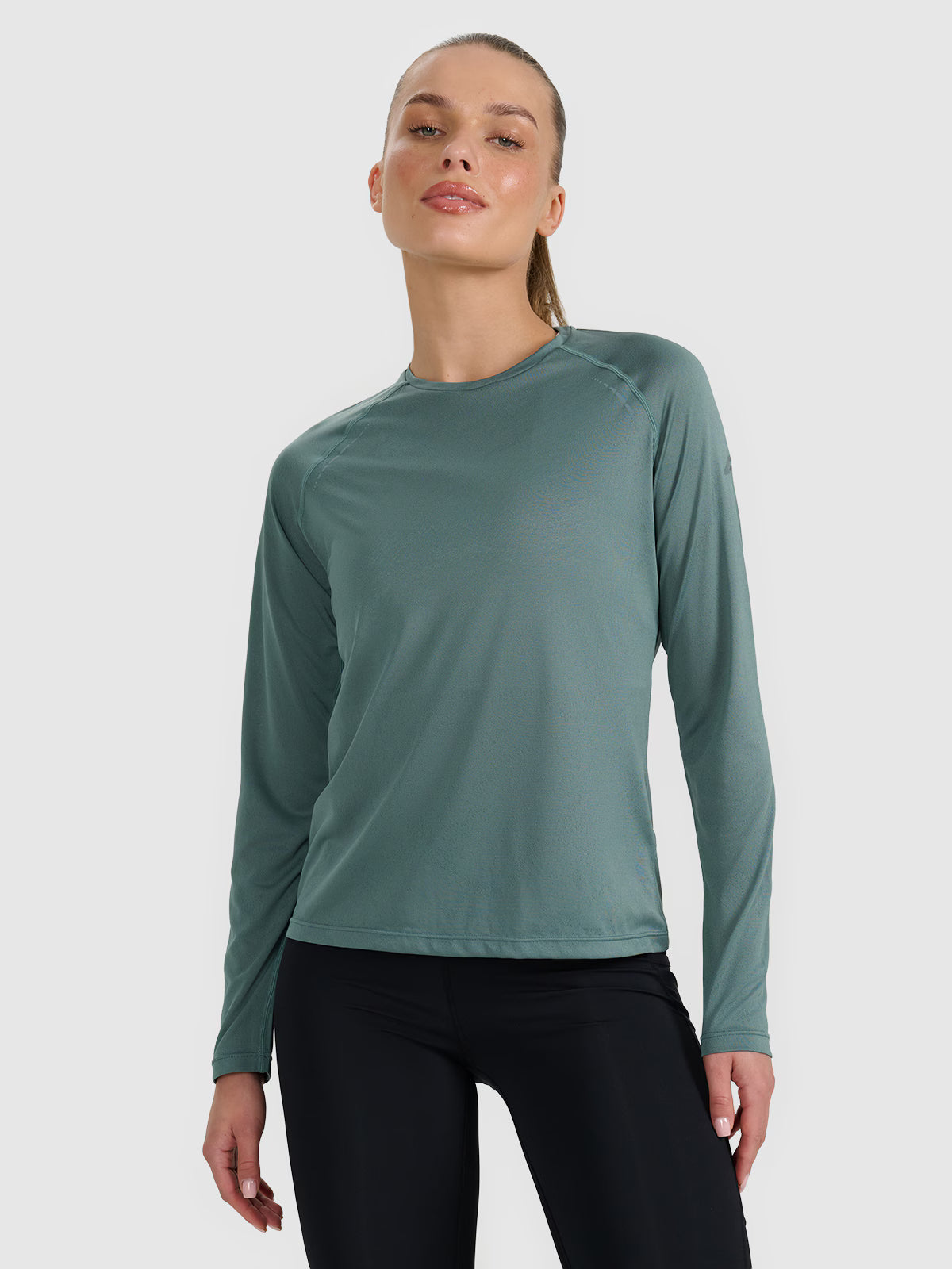 Longsleeve do biegania w terenie szybkoschnący damski