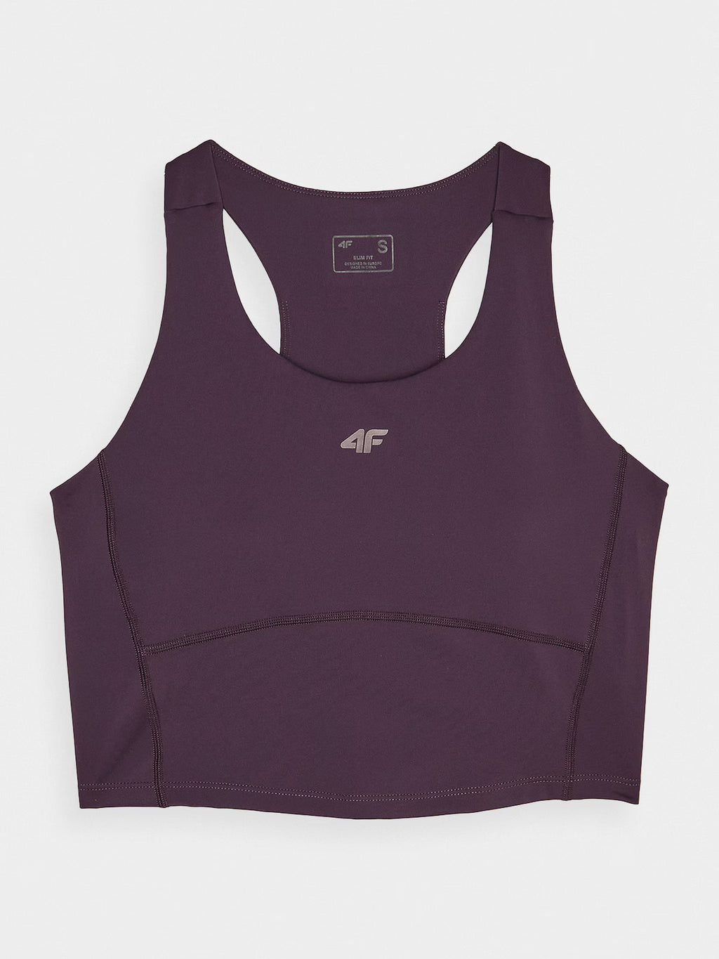 Crop top treningowy szybkoschnący damski