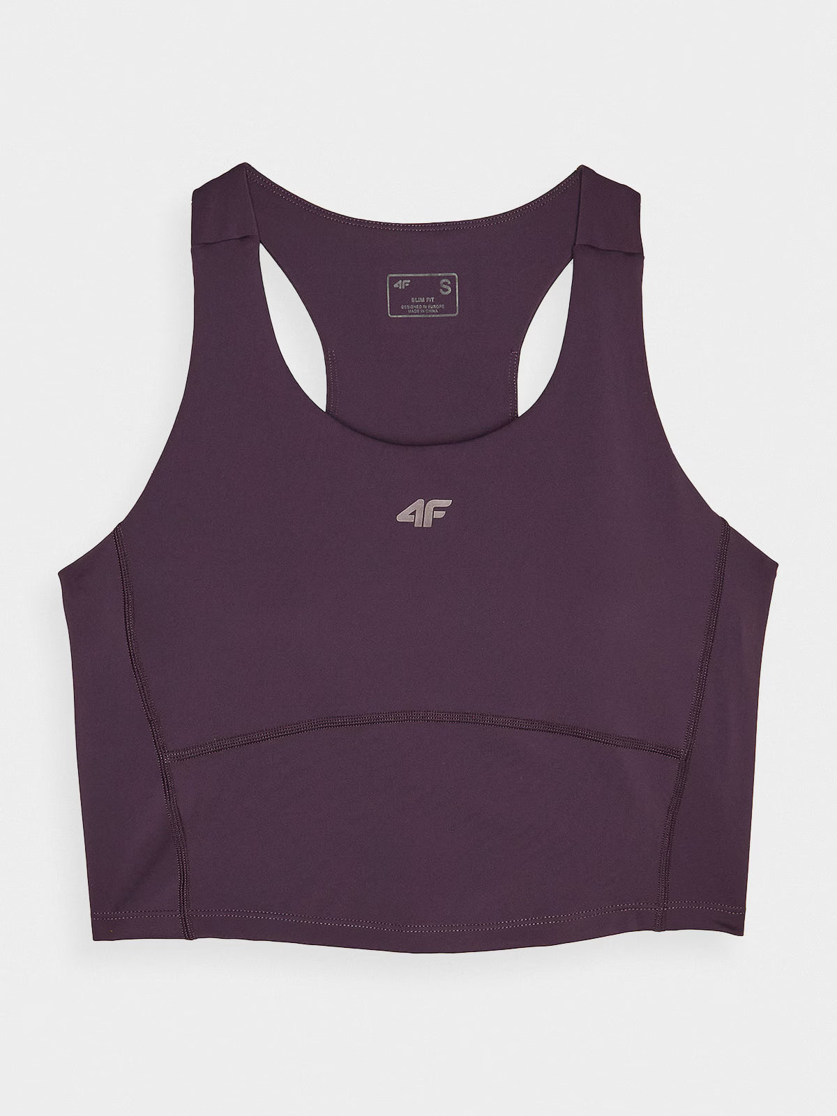 Crop top treningowy szybkoschnący damski