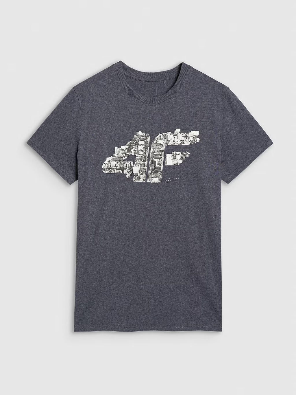 T-shirt regular z nadrukiem męski