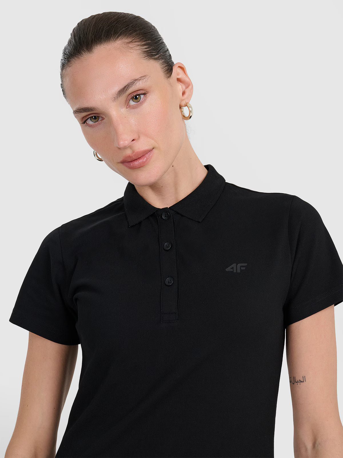Koszulka polo slim damska