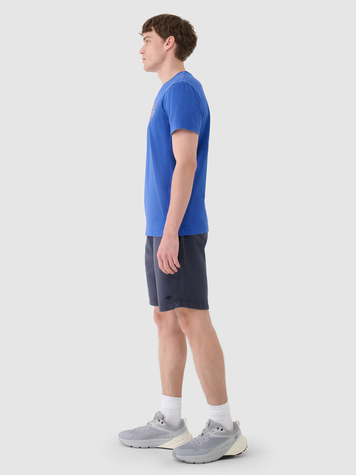 T-shirt regular z nadrukiem męski