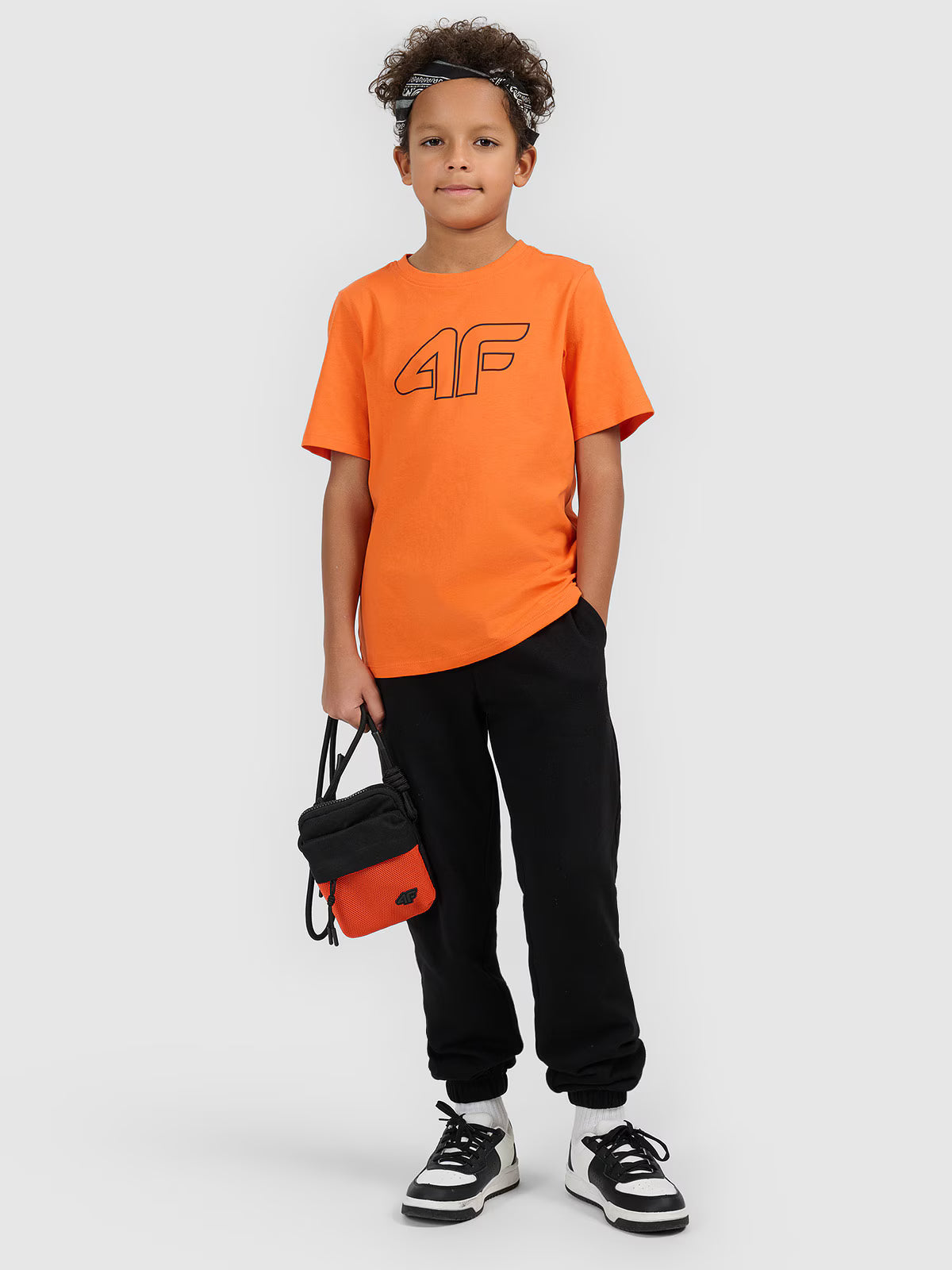 T-shirt regular z nadrukiem chłopięcy