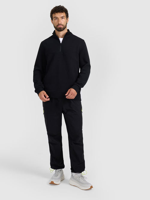 Bluza dresowa z dzianiny waflowej męska