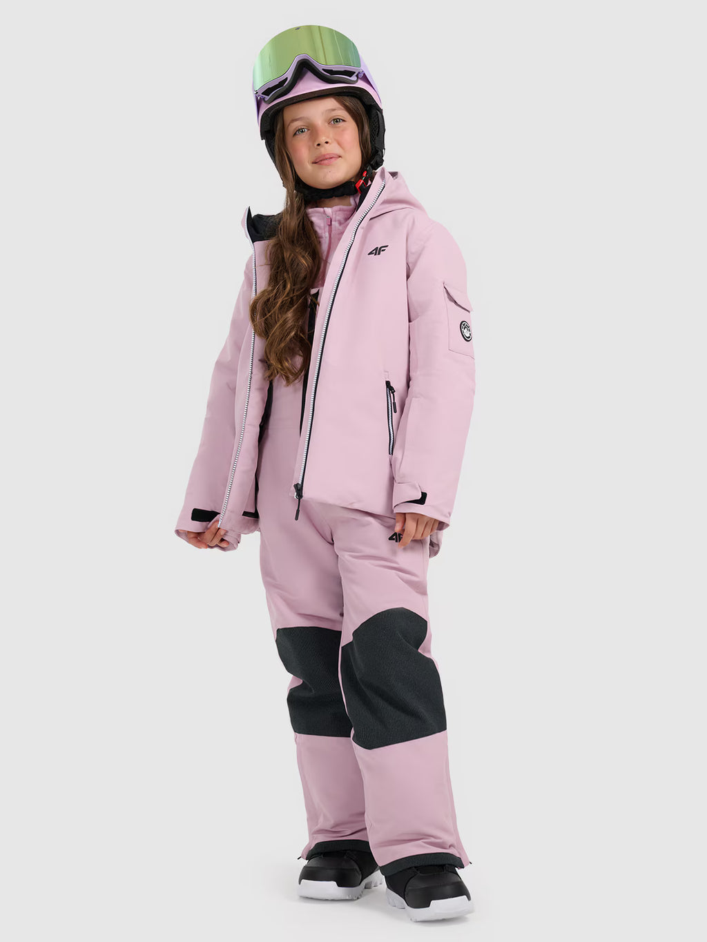 Spodnie snowboardowe membrana 10000 dziewczęce