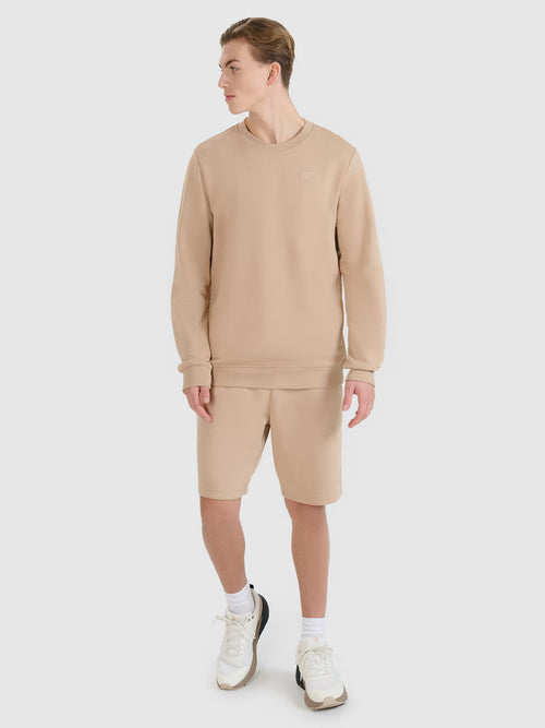 Bluza dresowa nierozpinana bez kaptura męska