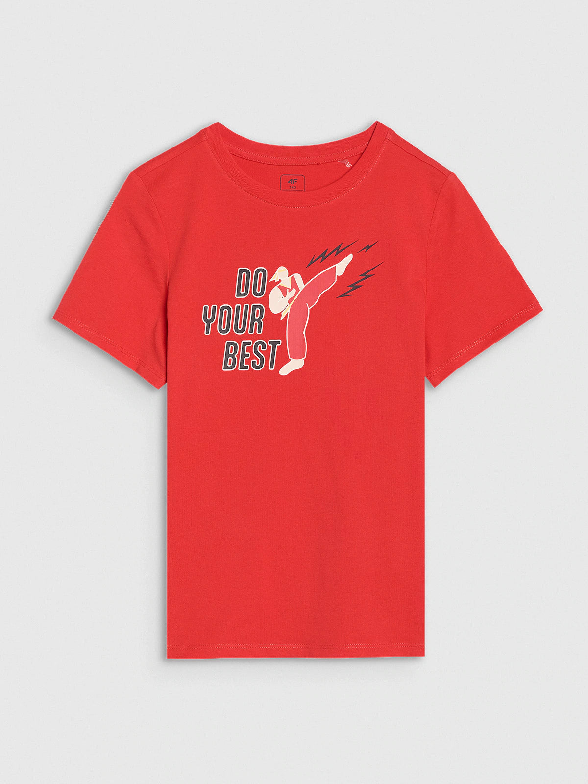 T-shirt regular z nadrukiem chłopięcy