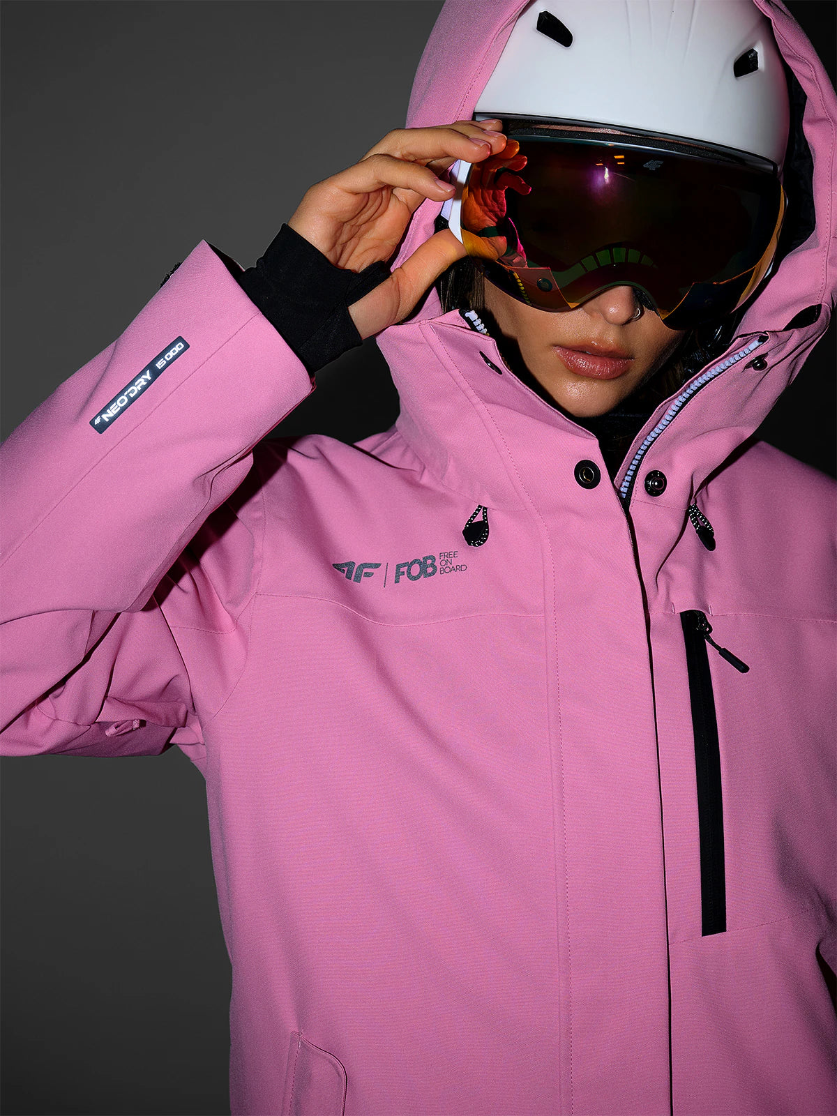 Kurtka snowboardowa membrana 15000 damska