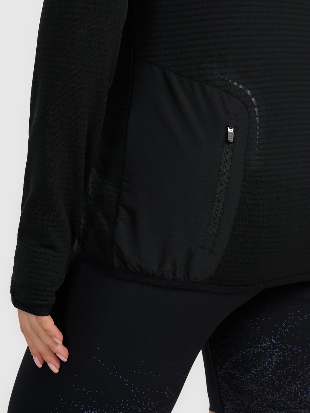 Bluza do biegania regular szybkoschnąca damska