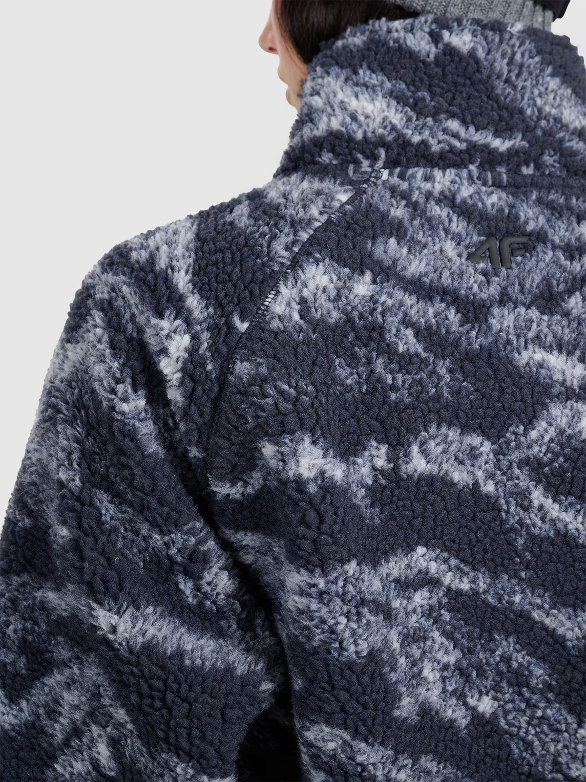 Polar sherpa oversize ze stójką uniseks
