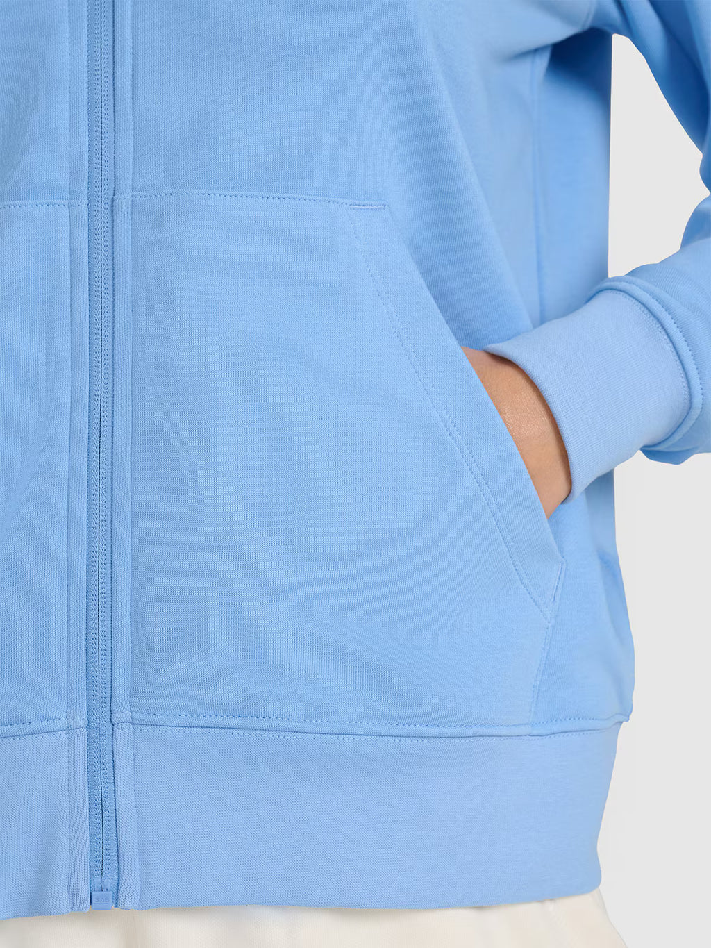 Bluza dresowa rozpinana z kapturem damska