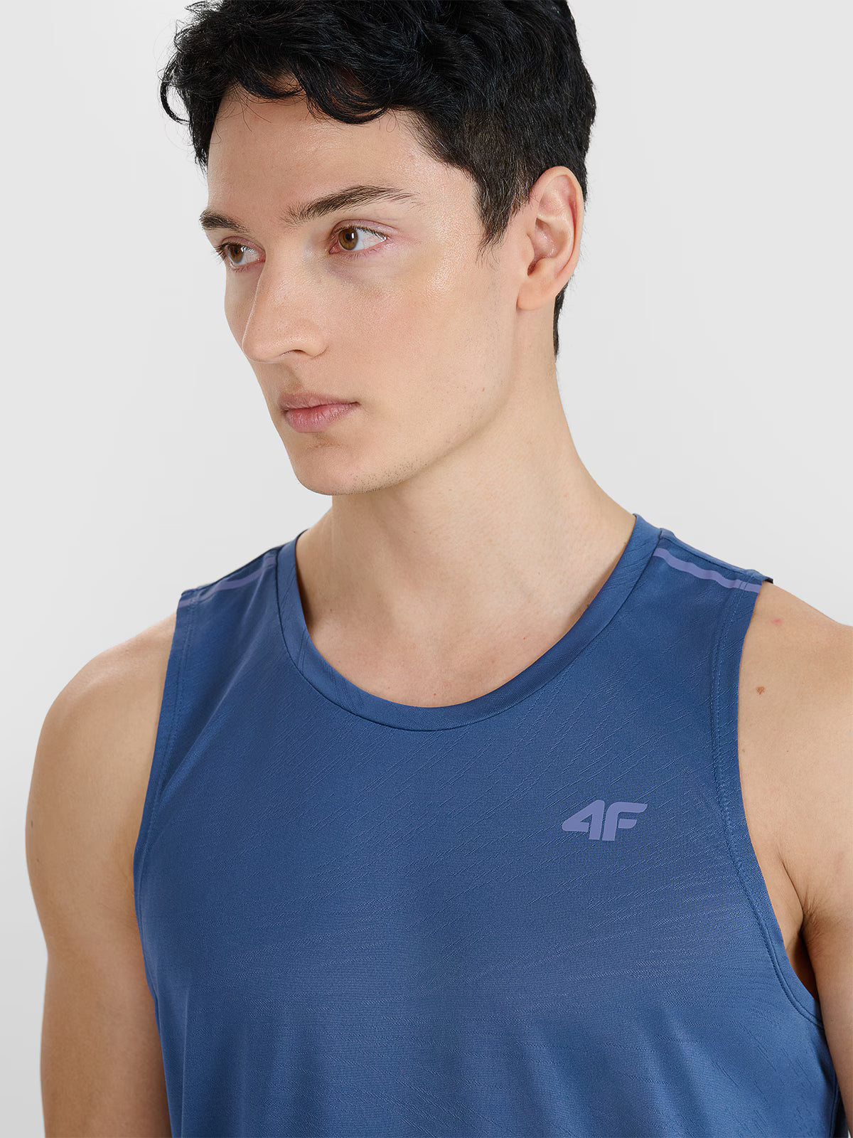 Tank top do biegania regular szybkoschnący męski