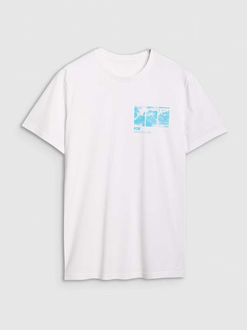 T-shirt regular z nadrukiem męski