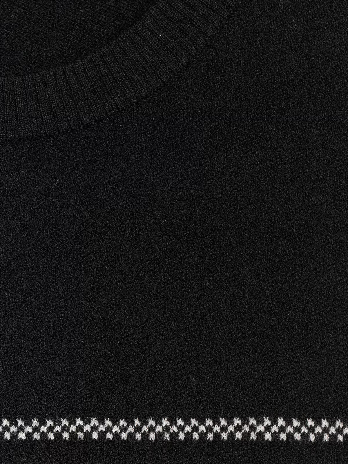 Sweter regular z wełną męski