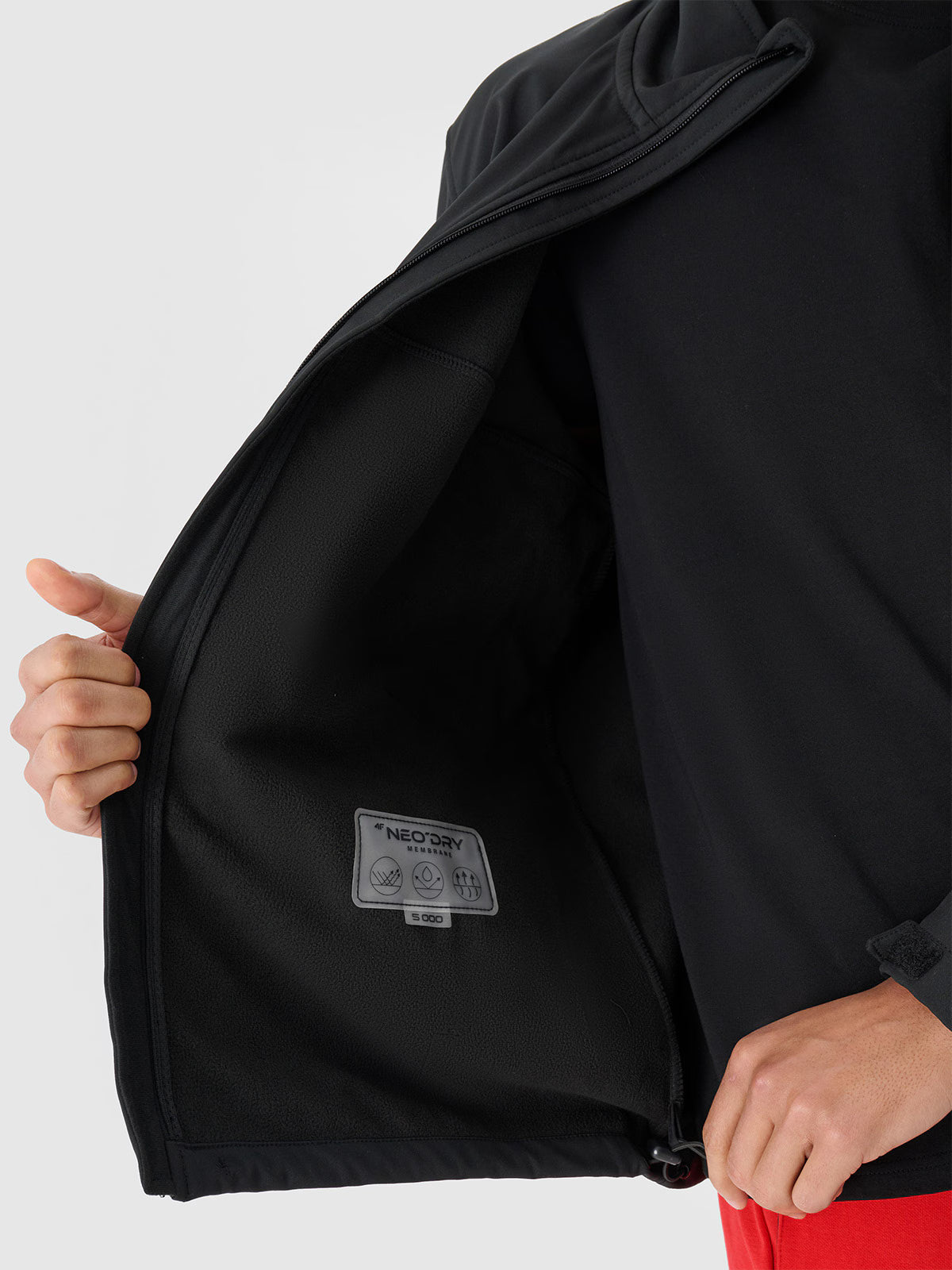 Softshell wiatroodporny membrana 5000 męski