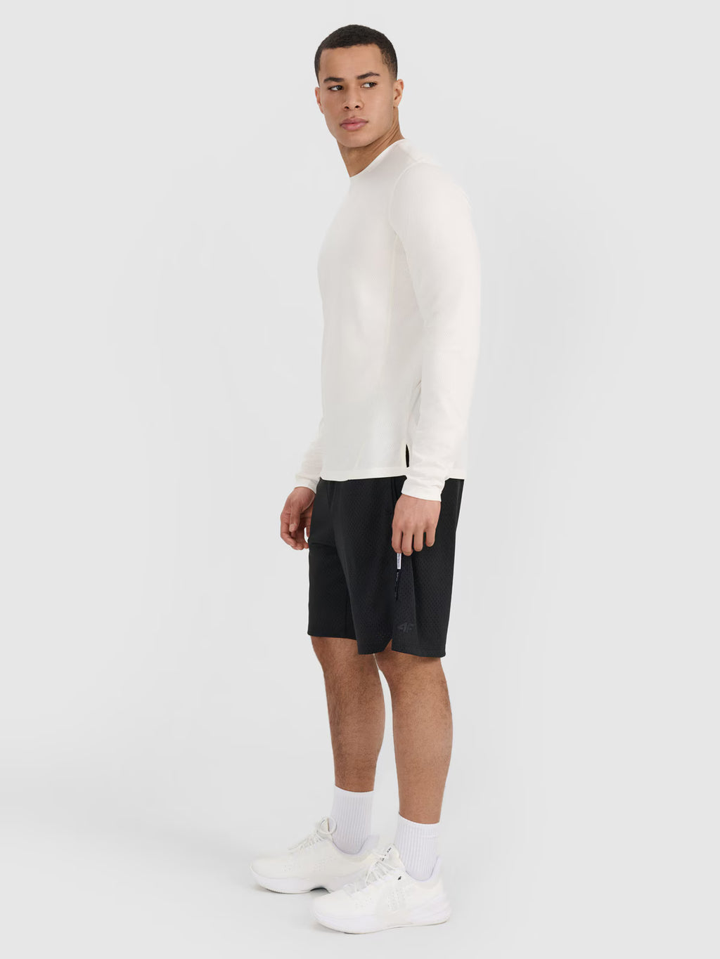 Longsleeve do koszykówki regular szybkoschnący męski
