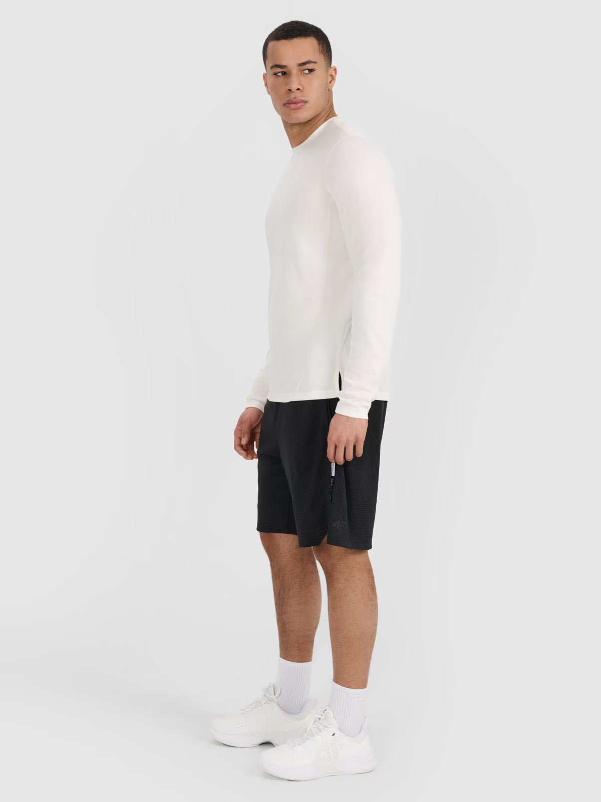 Longsleeve do koszykówki regular szybkoschnący męski
