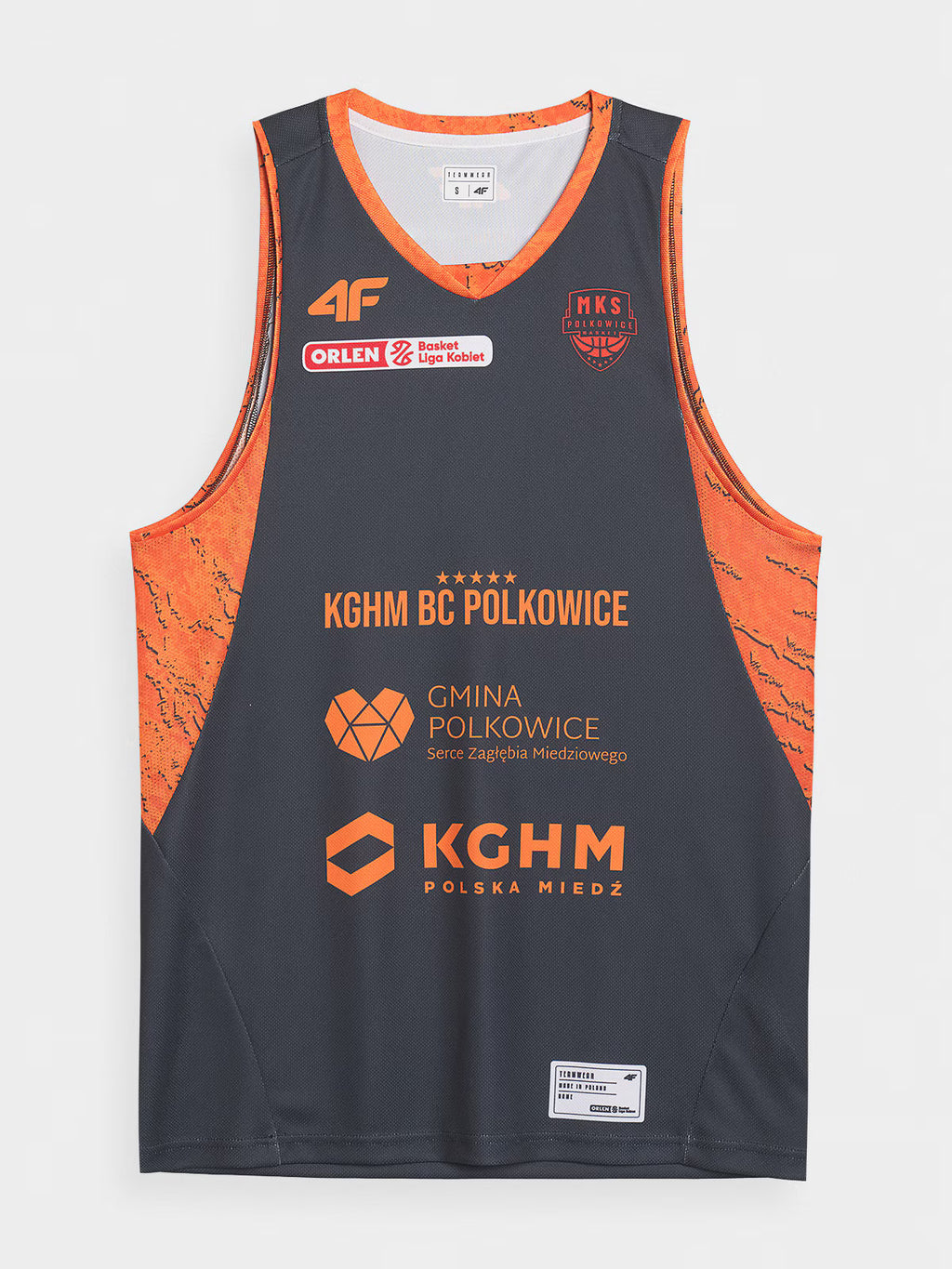 Koszulka meczowa replika domowa z sezonu 2024/25 damska 4F x MKS Polkowice