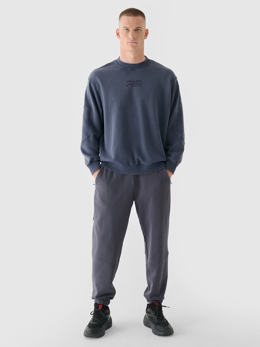 Spodnie dresowe joggery męskie 4F x Robert Lewandowski
