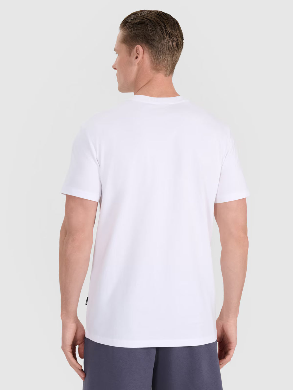 T-shirt regular z nadrukiem męski